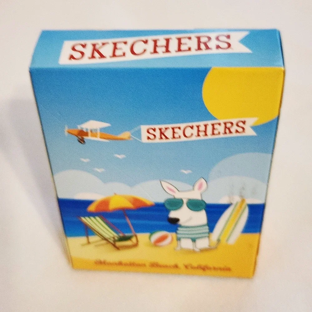 Skechers Playing Cards Manhattan Beach Surf Dog Standard Size w 1 Joker
